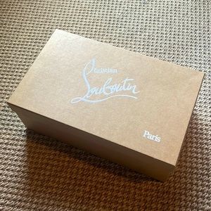 Christian Louboutin Mens THOMAS III Flat Veau Velours shoe